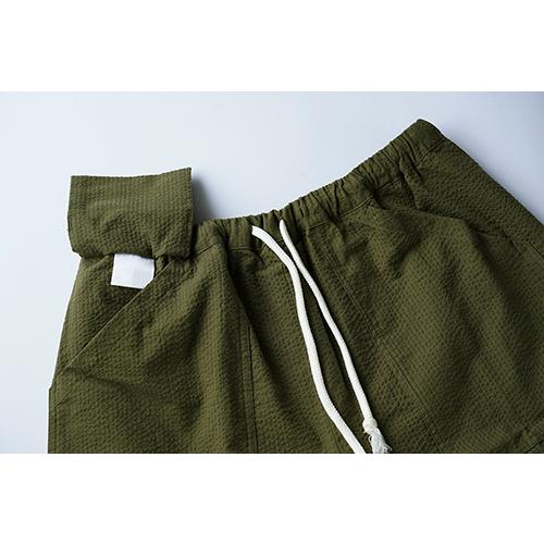 ととのうパンツ オリーブ M / TTP2-OY001M 左右両ポケット サウナ ショートパンツ メンズ レディース リラックス パジャマ 快適 通気性 蒸れ 睡眠 おしゃれ_18