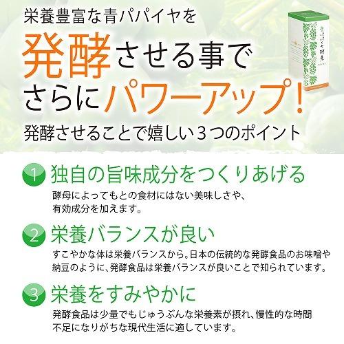 優良配送 青パパイヤ酵素タブレット バイオ・ノーマライザー×SOU・SOU