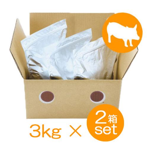 ドットわん豚ごはんお得用パック 3kg×2個セット｜coconatural