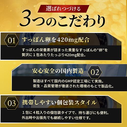 限界突破 サプリメント すっぽん卵・にんにくエキス 48粒（4粒×12包