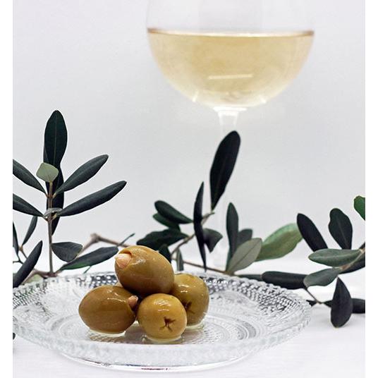 格安saleスタート フィロティモ ギリシャ産 ジャンボグリーンオリーブ アーモンド詰め 300g Philotimo Wantannas Go Id