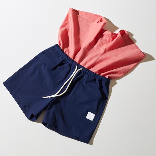 ととのうパンツ アクティブショート ネイビー ACTIVE SHORT ムレない