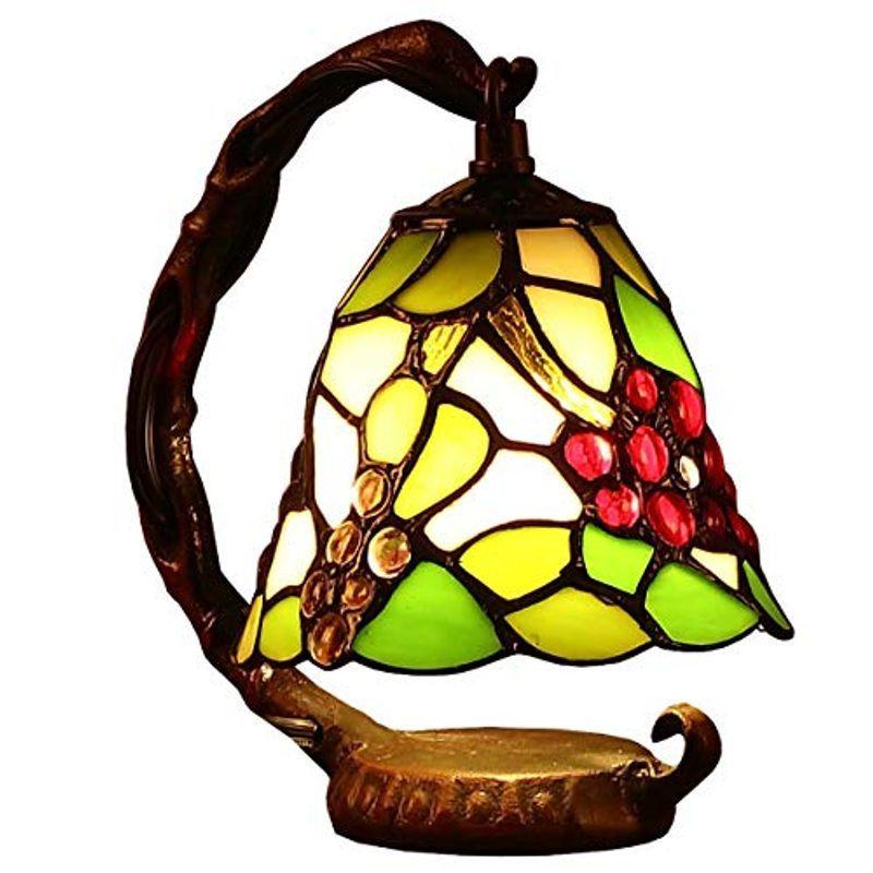 オープニング 大放出セール 間接照明 ステンドランプ ブドウ柄 テイファニーランプ スタンドグラスランプ Bieye照明 枕元ライト ベ 小夜灯 雰囲気ランプ オシャレ 浴室 浴槽 洗面所 Solvestudentdebt Com
