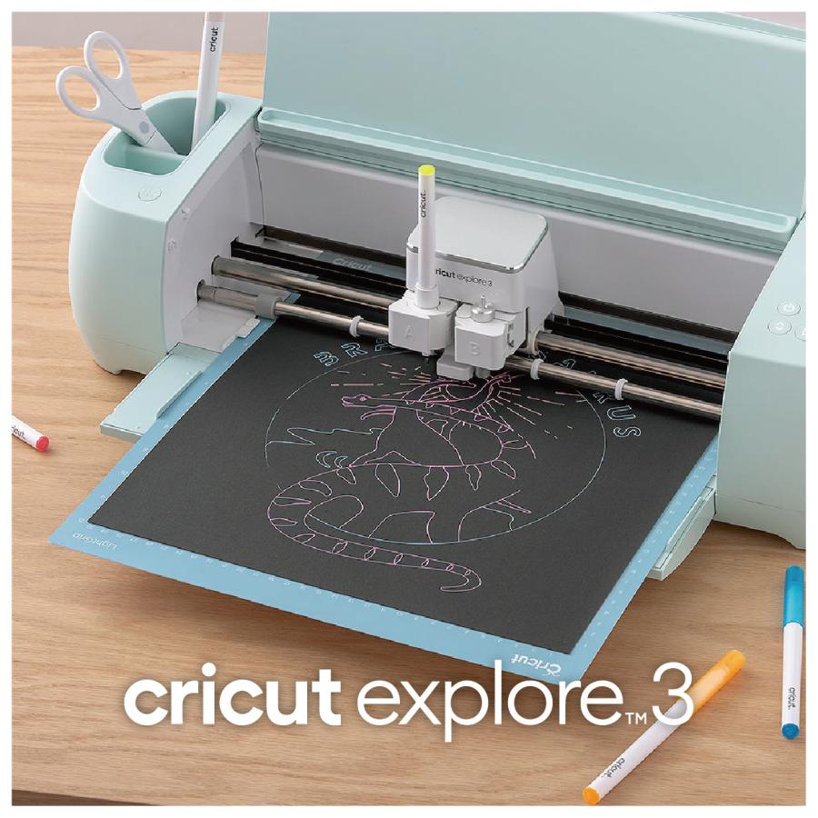 Cricut カッティングマシン Explore3 2009803 クリカット 純正 シール