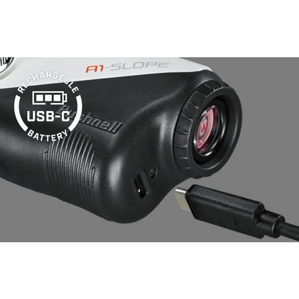 [在庫限り]Bushnell ブッシュネルゴルフ ピンシーカー A1スロープジョルト 阪神交易 充電式 防水 IPX6 軽量 6倍 小型 ゴルフ計 最大1300ヤード  202410||||の画像