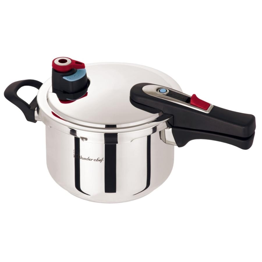 Wonder chef eliyum 圧力鍋 4〜6人向け エリユム Wonderchef ワンダーシェフ eliyum(エリユム) 4.0L 圧力鍋 4