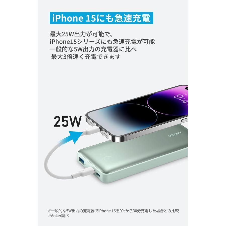 Anker（アンカー） [在庫処分] Anker Power Bank (10000mAh, 25W, 3
