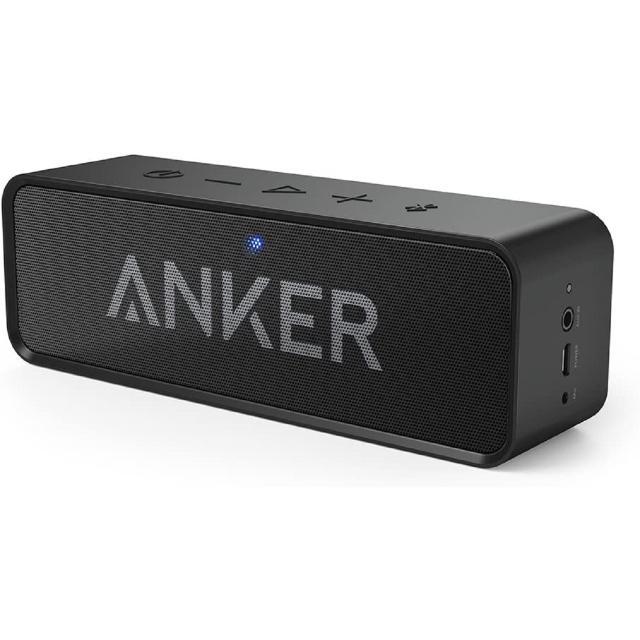 [在庫処分] アンカー Anker SoundCore ブラック ワイヤレス スピ ーカー 小型 ブルートゥーススピ ーカー Bluetooth 防水 A3102016|| | Anker