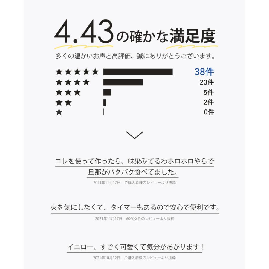 デリッシュキッチンプロデュース スロークッカー コトコト煮込みシェフ 電気鍋 ほったらかし 自動 保温 煮込み鍋 スロークック 自動調理  ASC22D|||||||||| | アルコレ | 05