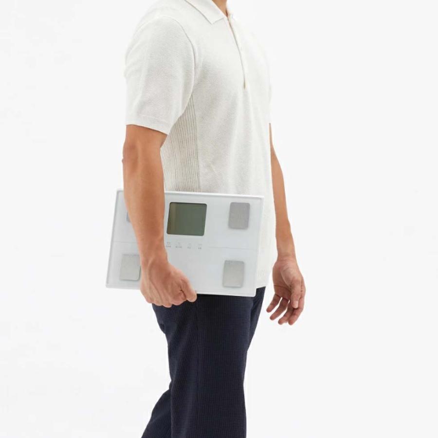 【正規品】タニタ(TANITA) 体組成計 BC-317 乗るピタ 体重計 体脂肪計 ヘルスメーター 推定骨量 筋肉量 50g BMI 運動 ダイエット 薄型 強化ガラス |||||||||| | TANITA | 08