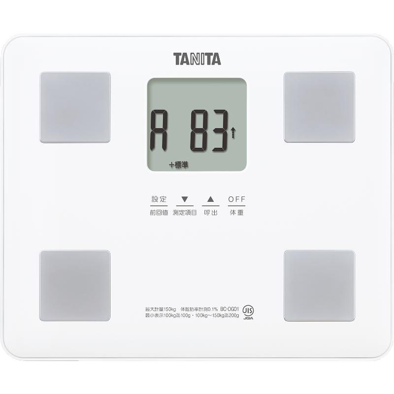 TANITA（タニタ） [在庫処分] 体組成計 BC-DG01-WH (ホワイト) 正規品