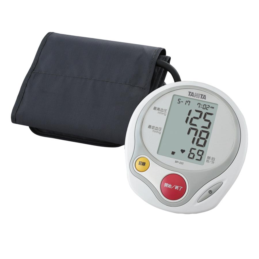 TANITA（タニタ） 上腕式 血圧計 BP222 正規品 血圧管理 健康管理 記録