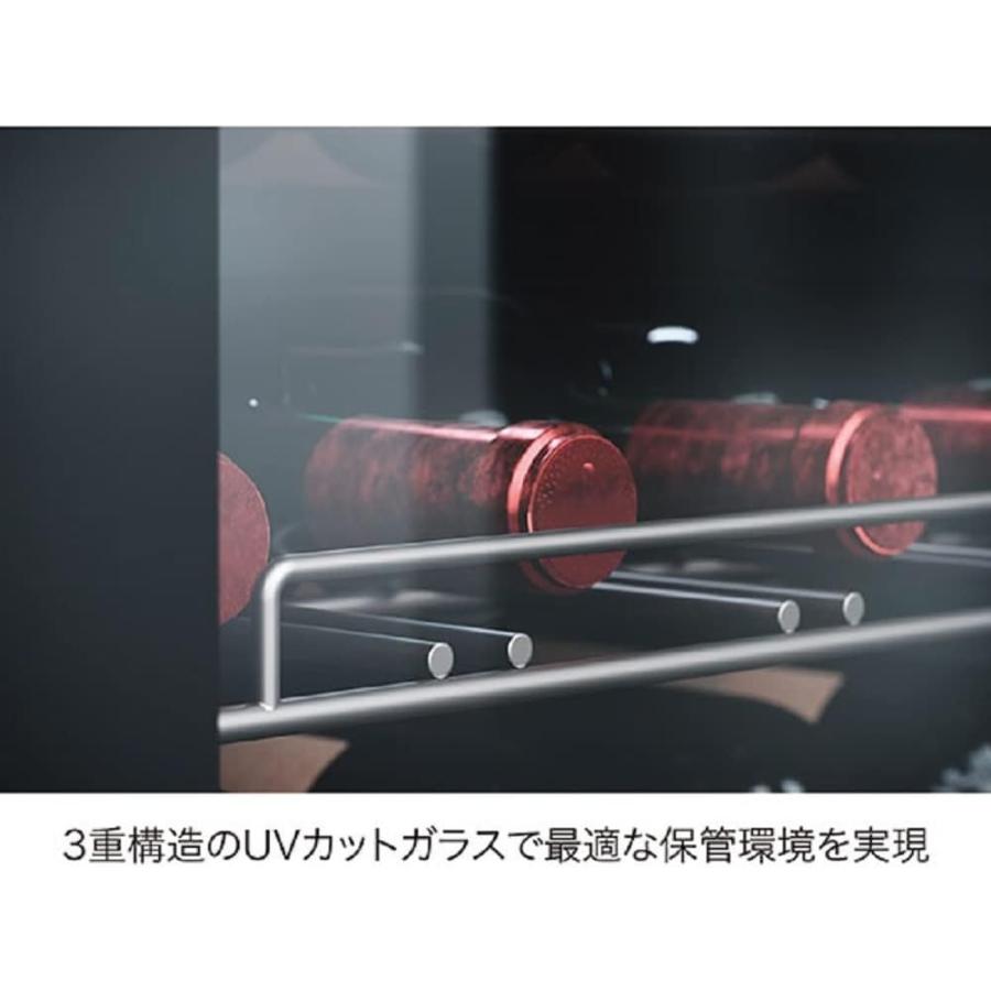 DOMETIC ドメティック ワインセラー クラシックシリーズ 35本収納 コンプレッサー式 ブラック C35F 正規品 保冷 おしゃれ ワイン保存 右開き C35F|||||| | DOMETIC | 01