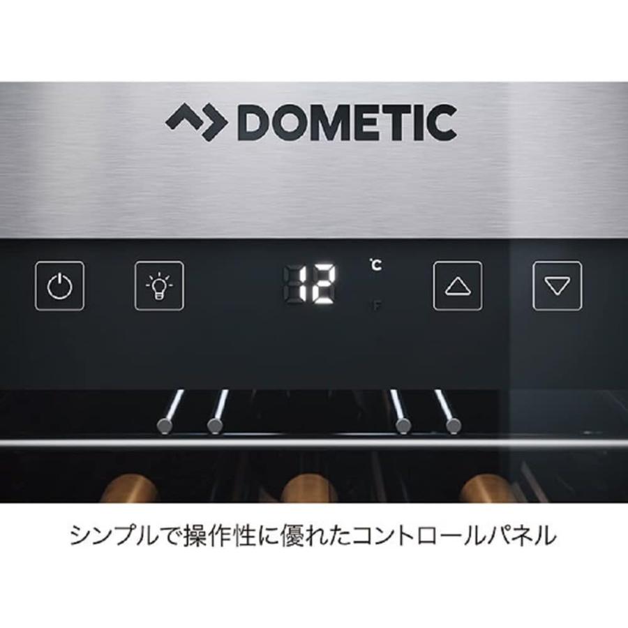 DOMETIC ドメティック ワインセラー クラシックシリーズ 35本収納 コンプレッサー式 ブラック C35F 正規品 保冷 おしゃれ ワイン保存 右開き C35F|||||| | DOMETIC | 03