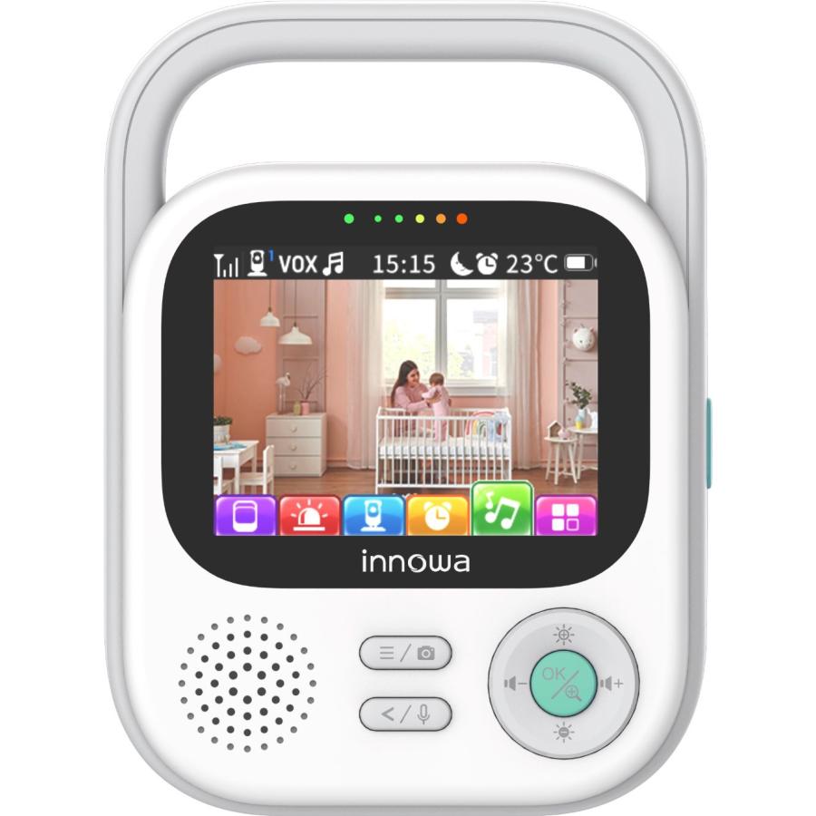 innowa ベビーモニター セット ワイヤレス 赤ちゃんモニター