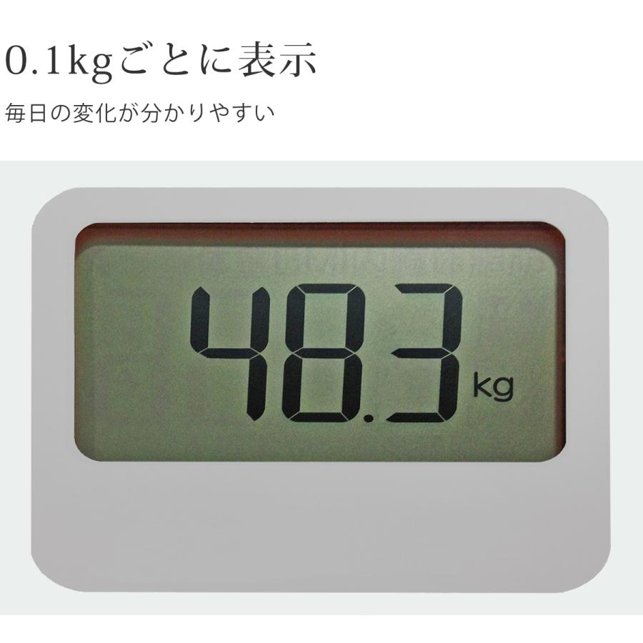 タニタ(TANITA) 体重計 体脂肪計 FS-101 正確 体組成計 おすすめ ギフト 高精度 デジタル シンプル 薄型 おしゃれ 縦置き 正規品 FS101|||||||||| | TANITA | 07