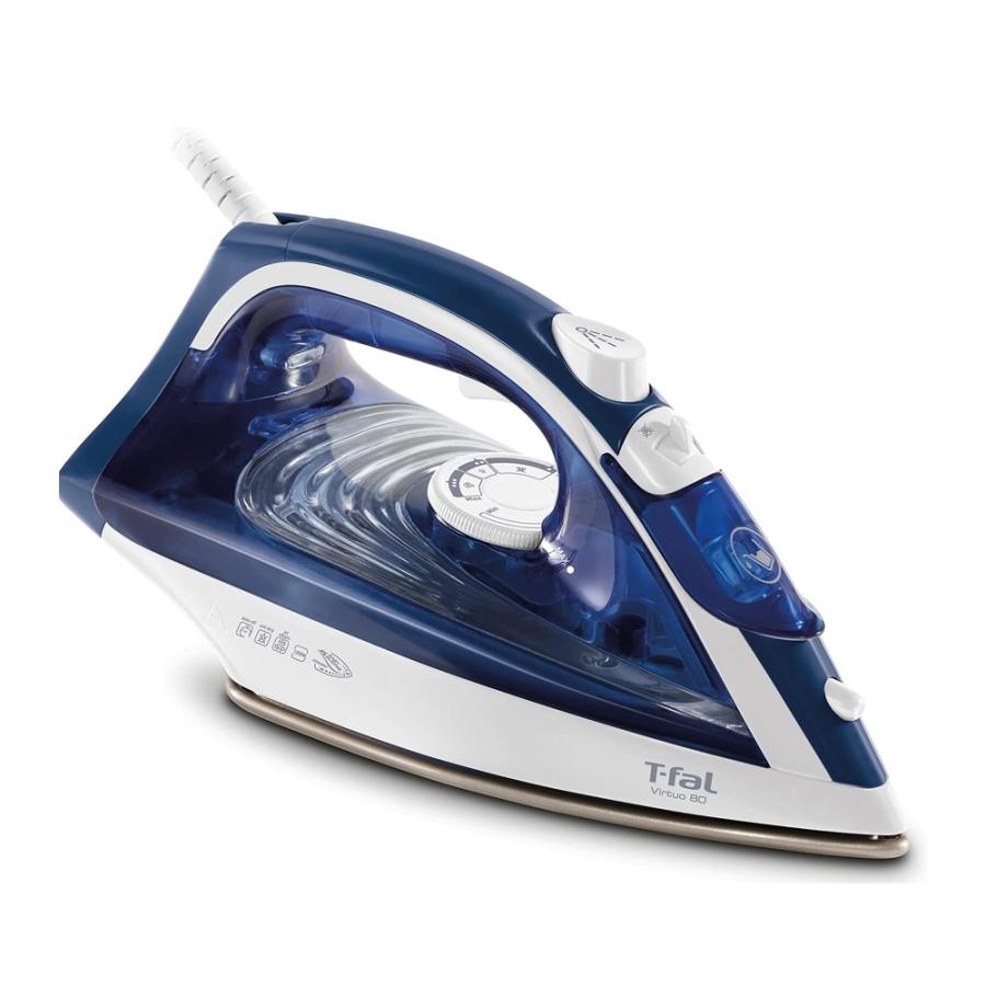 T-fal ティファール スチームアイロン ヴァーチュオ80 衣類 T-fal ティファール スチームアイロン ヴァーチュオ80 衣類