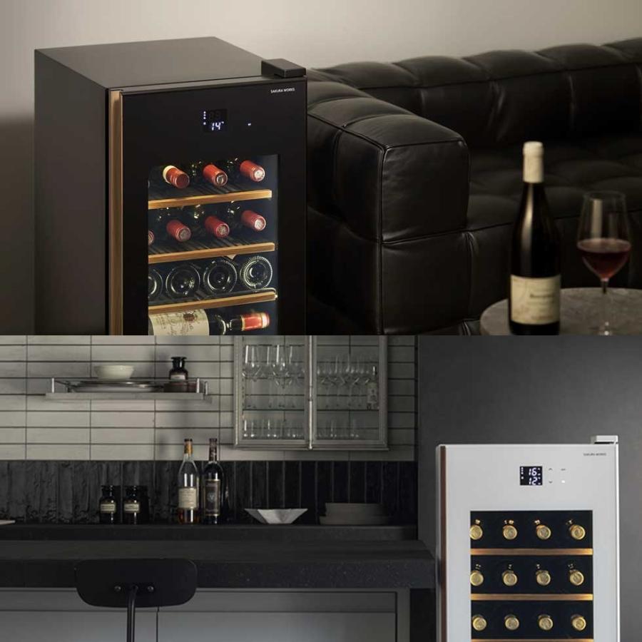 さくら製作所 ワインセラー 58L ワイン22本 氷温 M5 GX22 正規品 静音