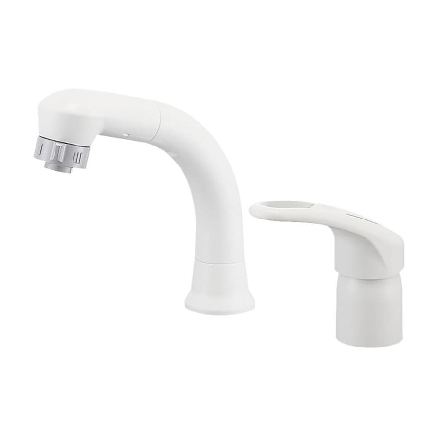 サンエイ SANEI シングルスプレー混合栓（洗髪用）K37610EJV-13 通常仕様 洗面所 シャワー 引き出し 水栓 金具 三栄水栓製作所 日本製 在庫処分 K37610EJV| の商品画像