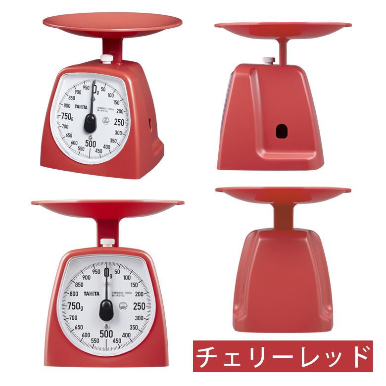 タニタ アナログ クッキングスケール 赤 TANITA（タニタ） アナログクッキングスケール KA-442 レトロ