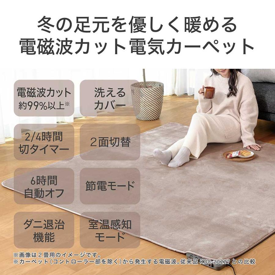 KOIZUMI（コイズミ） 電磁波カット 電気カーペット ホットカーペット 3