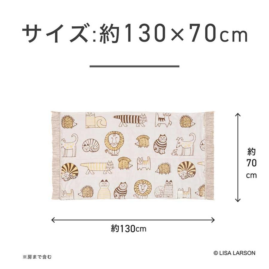 KOIZUMI（コイズミ） リサラーソン 電気ひざ掛け KDH-L505 130x70cm