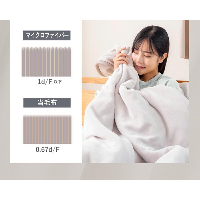 KOIZUMI コイズミ ここちよい 電気毛布 タイマー付 掛け敷き兼用