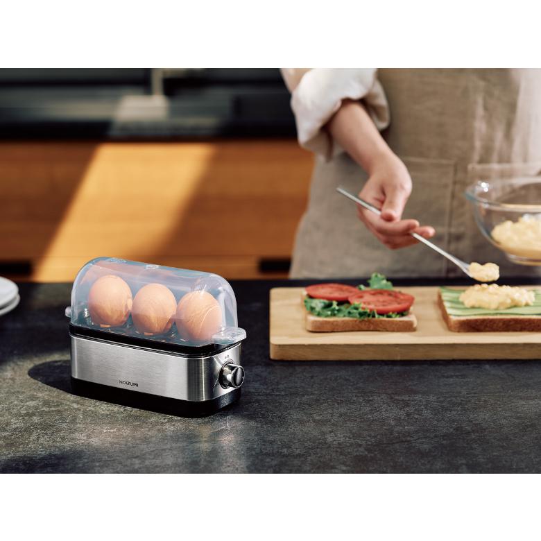 KOIZUMI（コイズミ） エッグスチーマーミニ KES-0301/S | ゆで卵