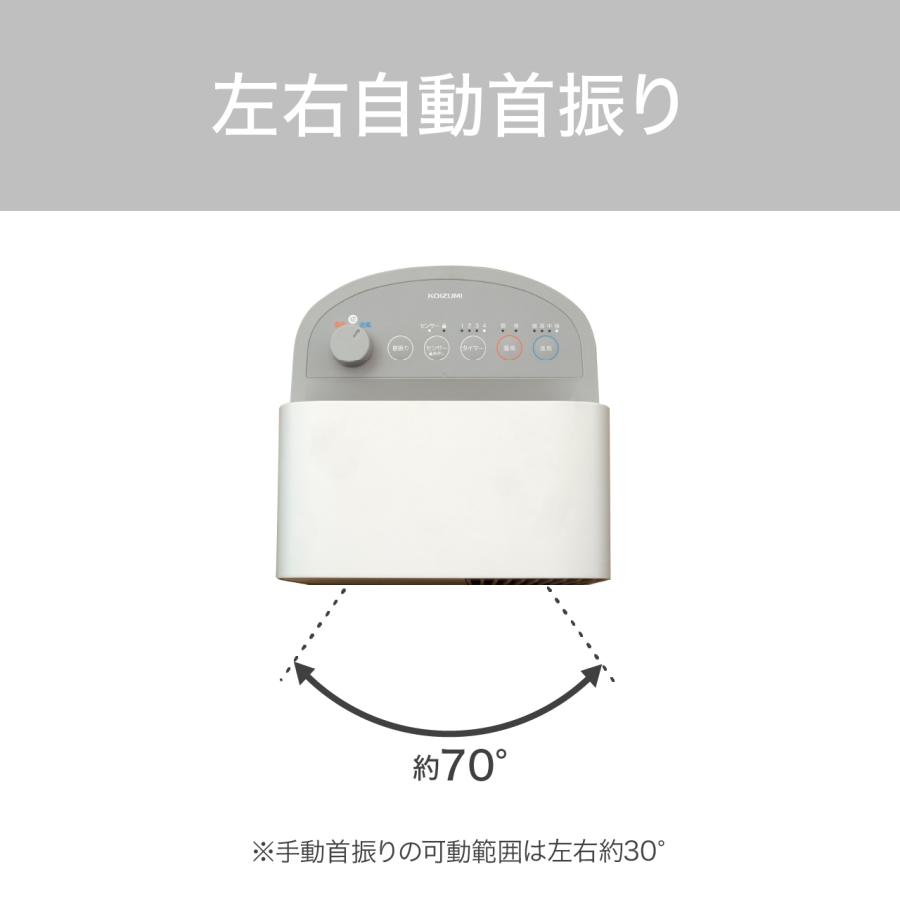 KOIZUMI コイズミ ホット&クール プレミアム 送風機能付ファン KOIZUMI コイズミ ホット&クール プレミアム 送風機能付ファン