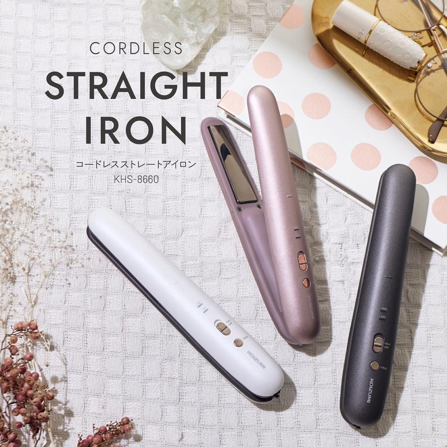 MONSTER（コイズミ） コイズミ 充電式 コードレス ヘアアイロン KHS
