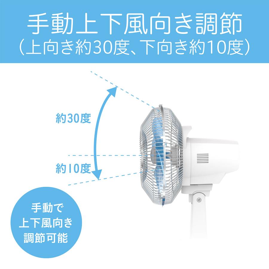 KOIZUMI（コイズミ） ミニ扇風機 ブルー KLF-2056/A 正規品 首振り