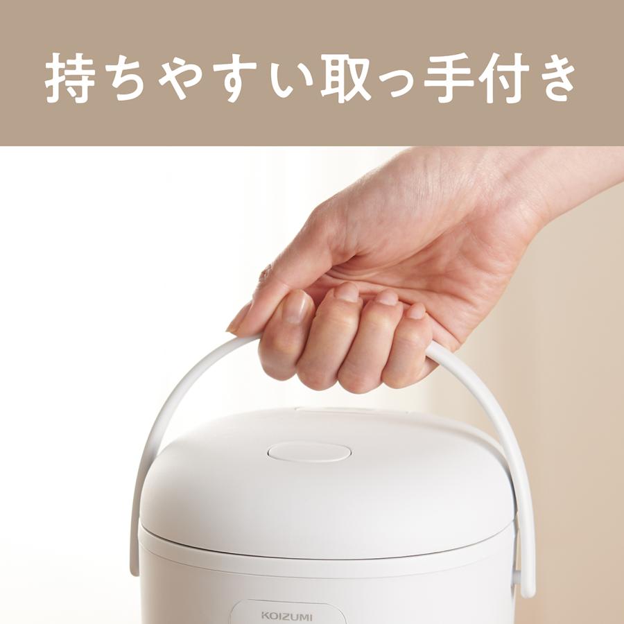 【新品未使用】KOIZUMIコイズミ ジャー炊飯器 1.5合炊き 楽天市場】コイズミ 〜1.5合炊き ライスクッカーミニ KSC1514 送料無料