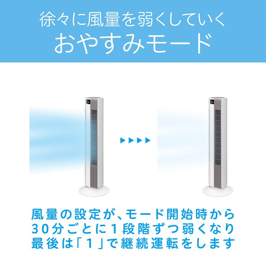 KOIZUMI（コイズミ） [26年モデル]コイズミ タワーファン ホワイト KTF