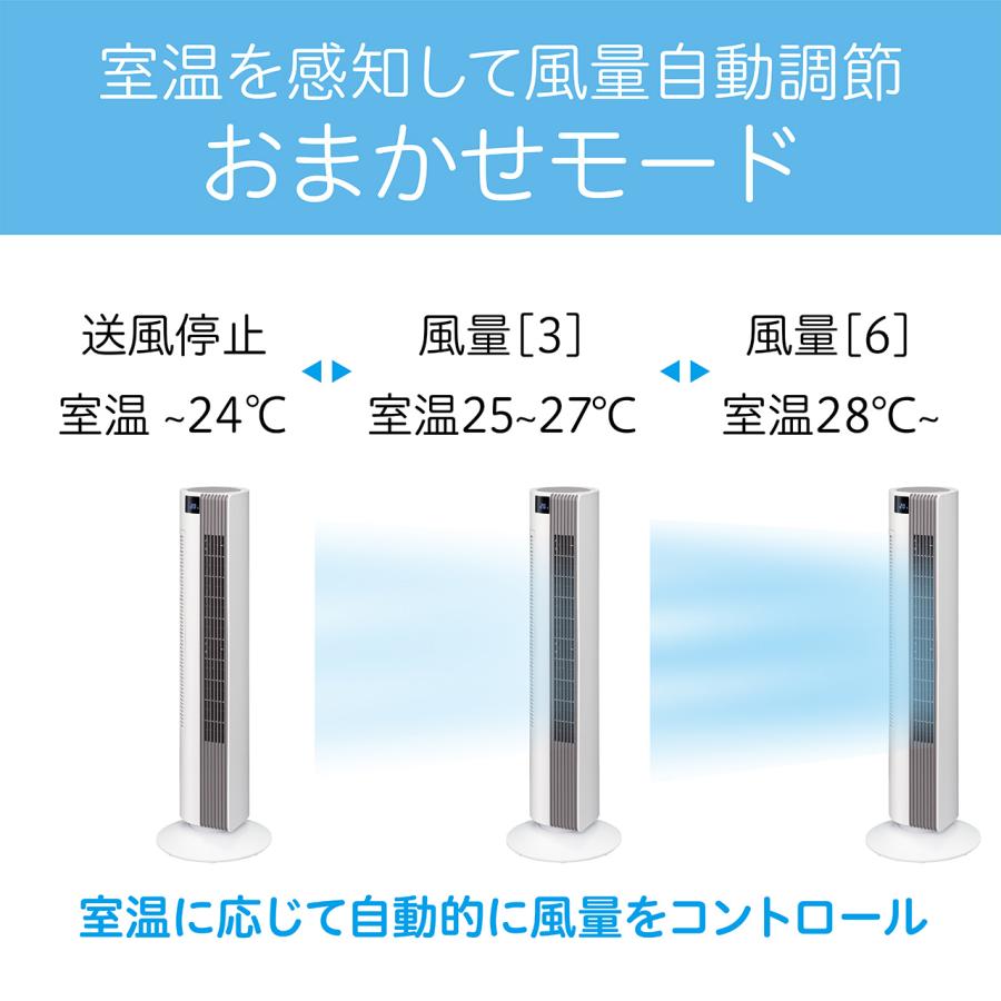 KOIZUMI（コイズミ） [26年モデル]コイズミ タワーファン ホワイト KTF