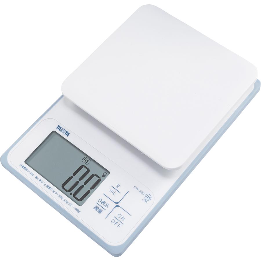 TANITA（タニタ） 洗える デジタルクッキングスケール 2kg KW-220 最小