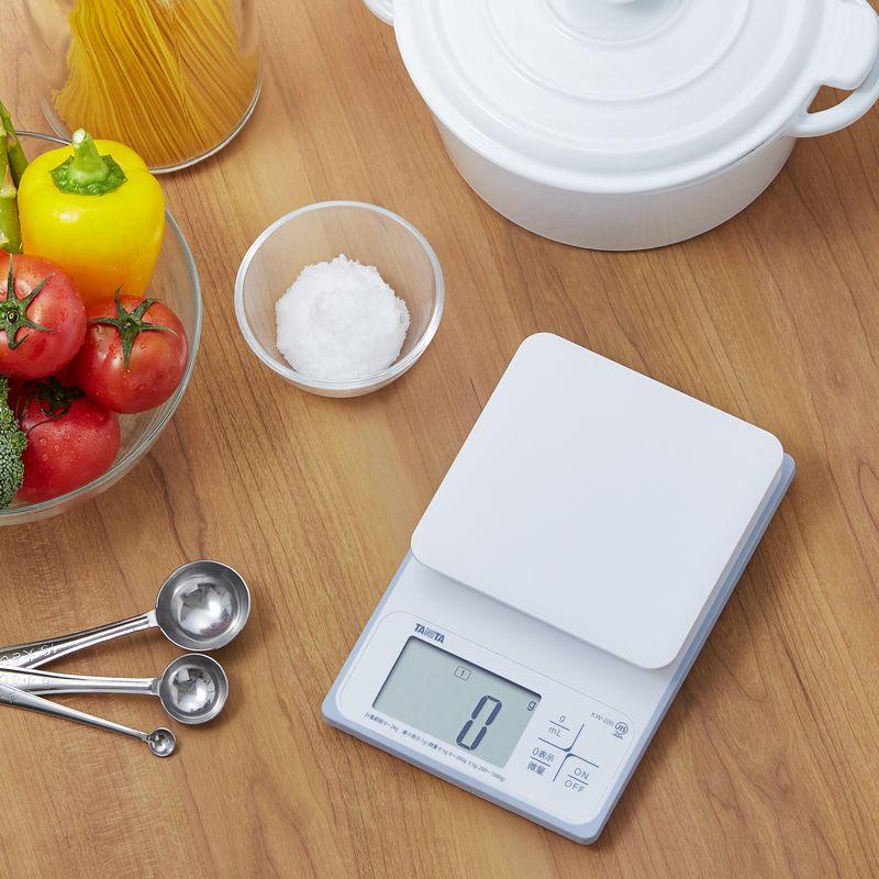 TANITA（タニタ） 洗える デジタルクッキングスケール 2kg KW-220 最小