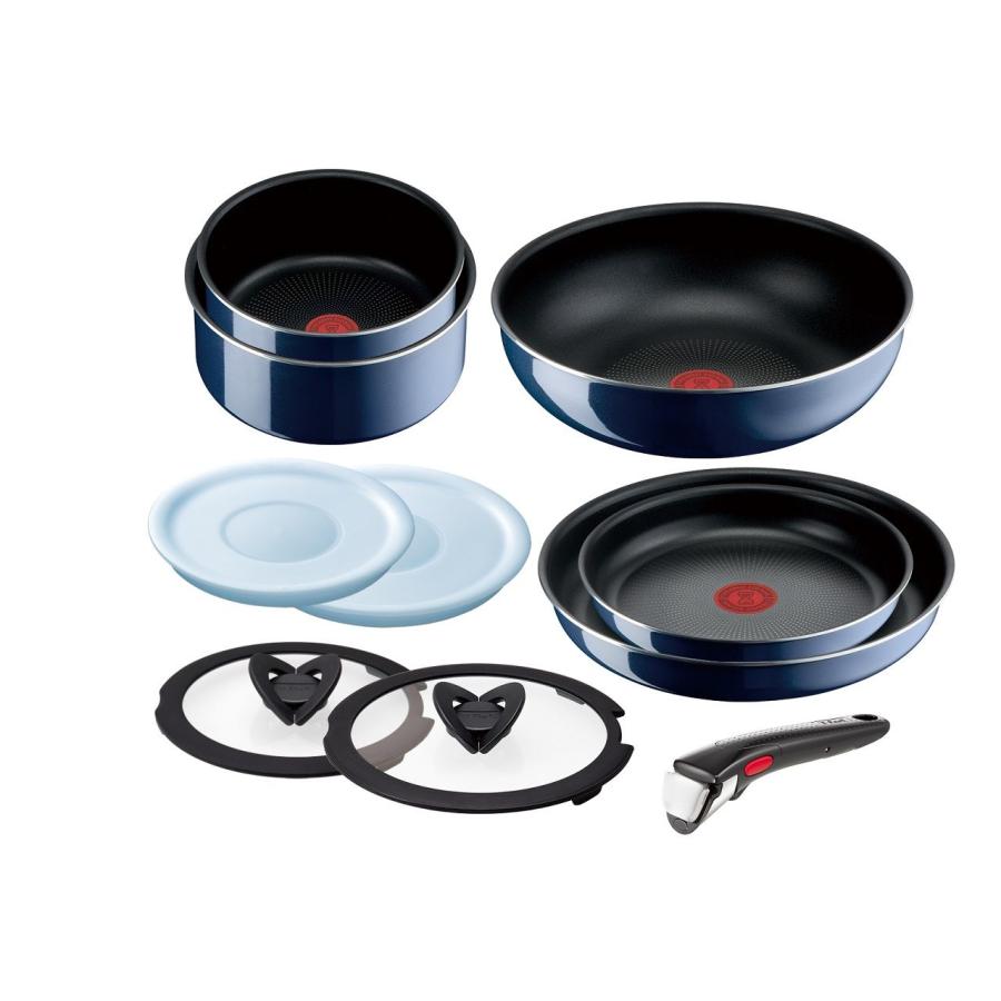 【新品未使用】T-fal ロイヤルブルー・インテンス セット10 L43791 T-fal ティファール インジニオ・ネオ ロイヤルブルー