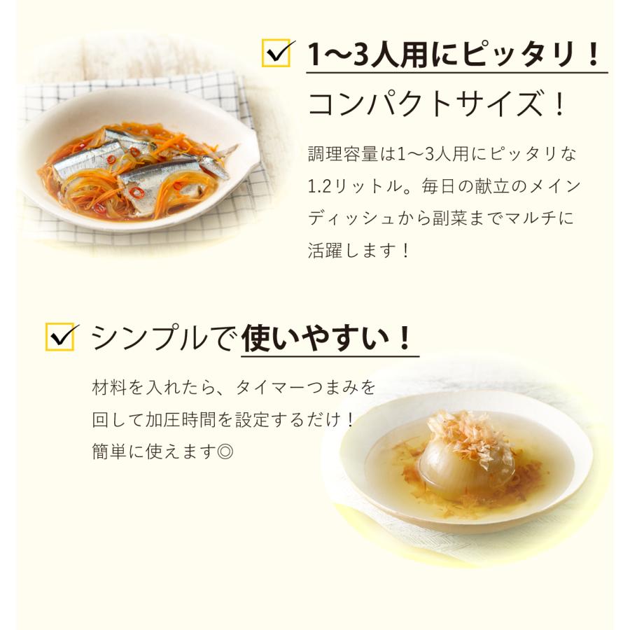 アルコレ [在庫処分]デリッシュキッチン 電気圧力鍋 スピードクック