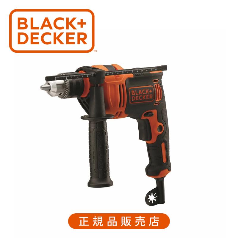 ブラック・アンド・デッカー(BLACK+DECKER) 550W 13mm 振動ドリル [コード式] BEH550 正規品 4536178055505 ブラックアンドデッカー 電動工具 DIY BEH550|||| | ブラック＆デッカー