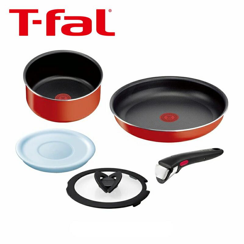 T-fal（ティファール） インジニオ・ネオ パプリカレッド セット5