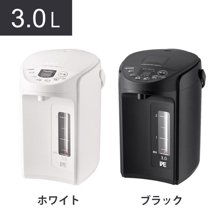 【新品未使用】TIGER保温電動ポットとく子さん2.9Lリコール対象外 楽天市場】タイガー魔法瓶 VE電気ポット ＜とく子さん＞ 2.2L