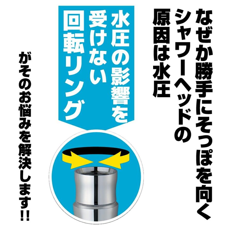 SANEI メタリックシャワーホース PS30-867TXB-CM6-1.8 回転シャワー