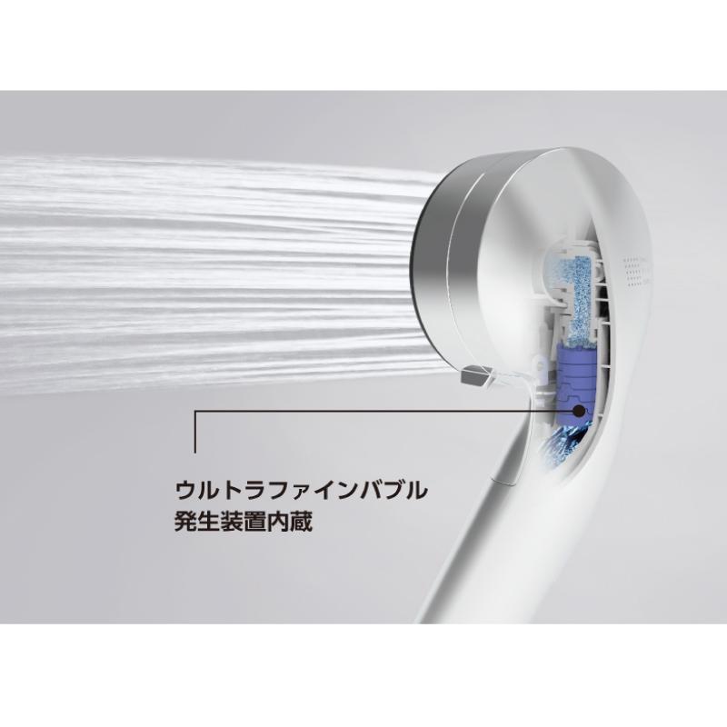 SANEI 三栄水栓 ウルトラファインバブル浄水ミストシャワーヘッド(suin