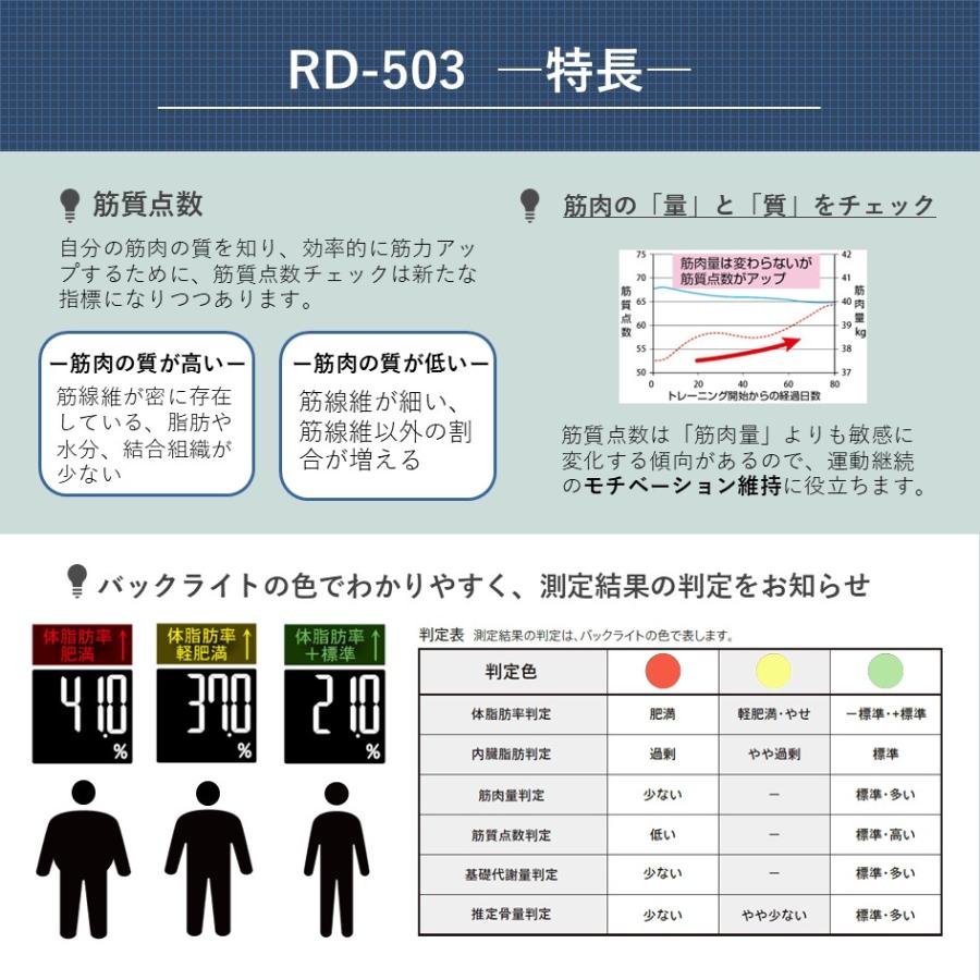 TANITA タニタ 体組成計インナースキャンデュアル RD-503 体重計 TANITA タニタ 体組成計インナースキャンデュアル RD-503 体重計