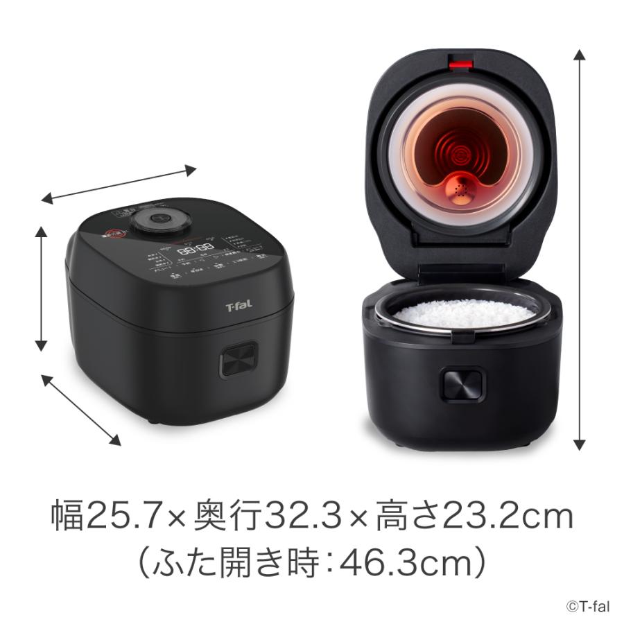 T-fal（ティファール） ザ・ライス 遠赤外線 IH炊飯器 エッセンシャル