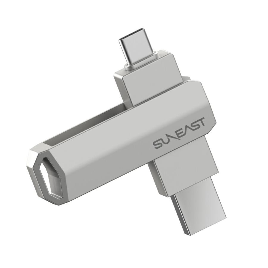 SUNEAST PSSD RevolveR5 512GB プラチナシルバー SE-PS0512G2LO1SF 正規品 メモリー 外付けSSD サンイースト SEPS0512S|の画像