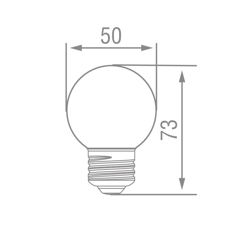 スワン電器 [在庫限り]SWAN LED電球 フィラメント電球 30W相当 | SWB