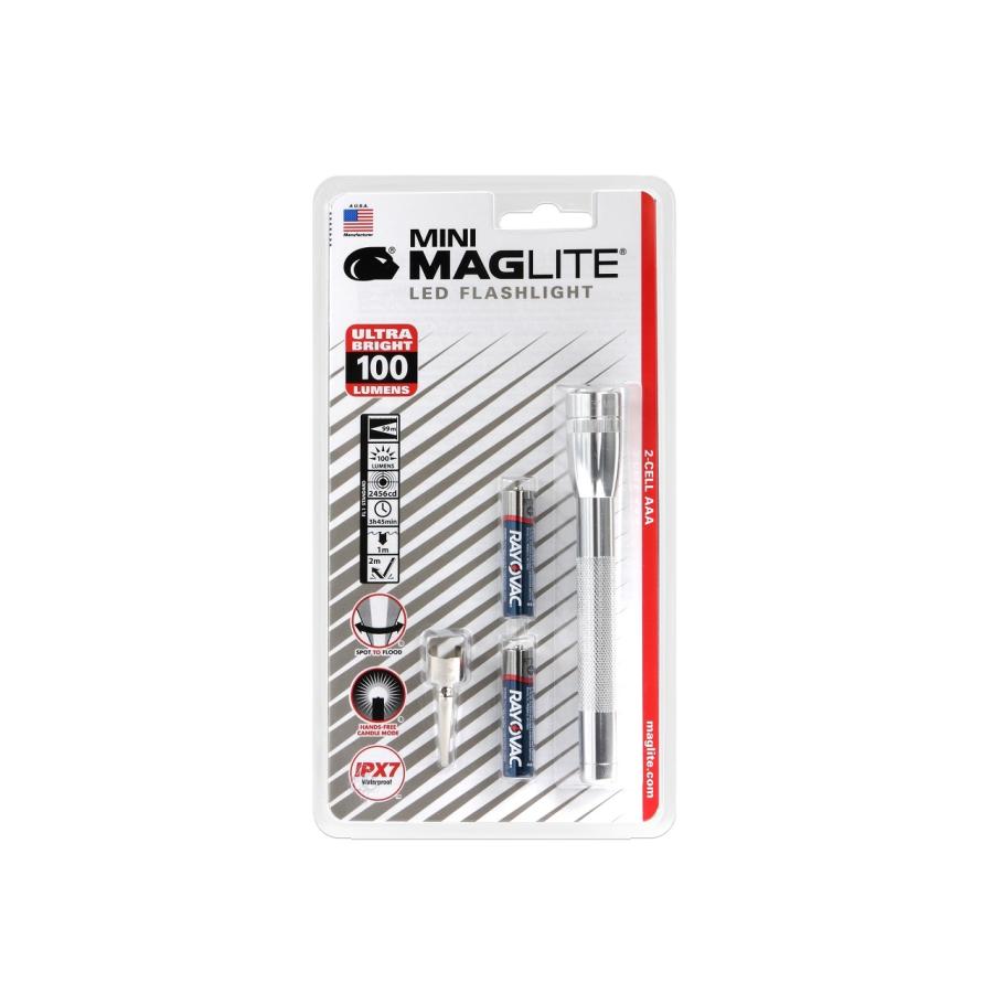 MAG-LITE（マグライト） [在庫処分]MAGLITE LED懐中電灯(シルバー