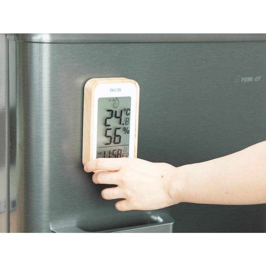 TANITA（タニタ） デジタル 温湿度計 TT-572 かわいい おしゃれ 温度計