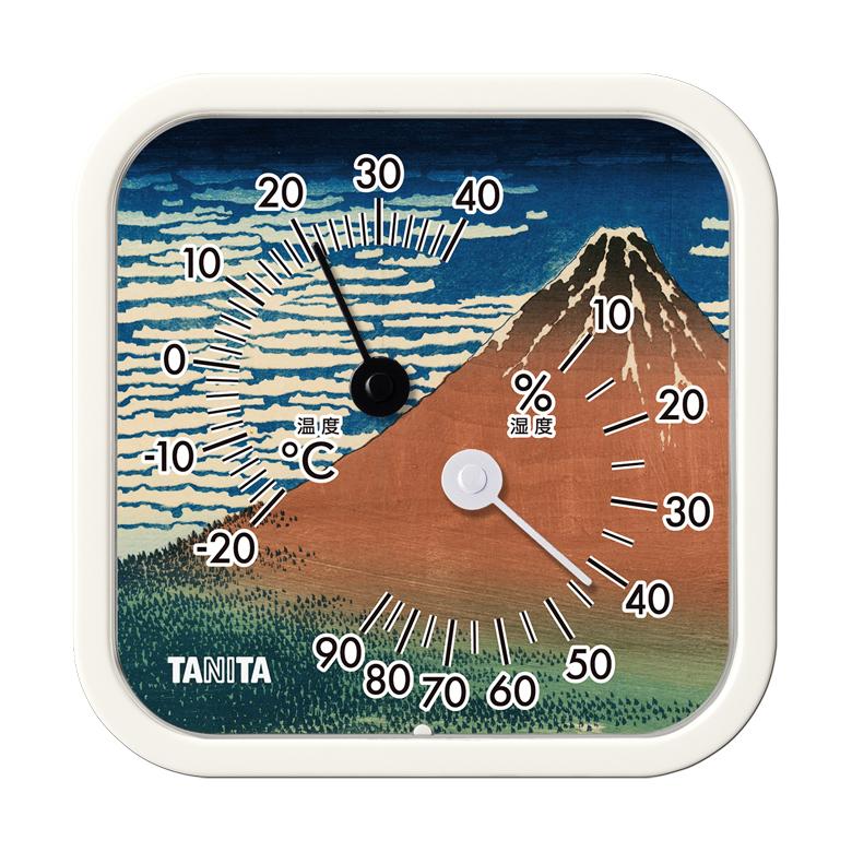 TANITA（タニタ） [日本製] アナログ温湿度計 浮世絵デザイン TT-587